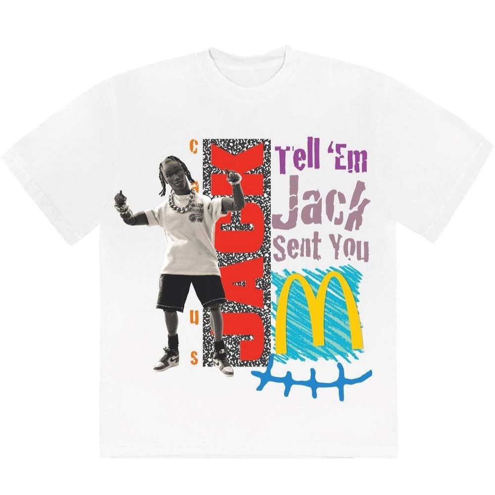 Travis Scott/McDonalds Cactus Jack Shirt, L, NWT